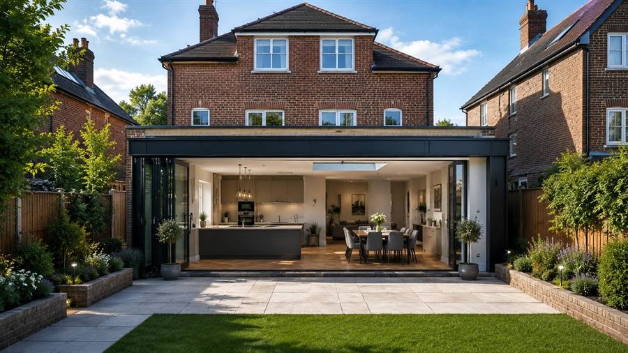Rear house extension cost guide