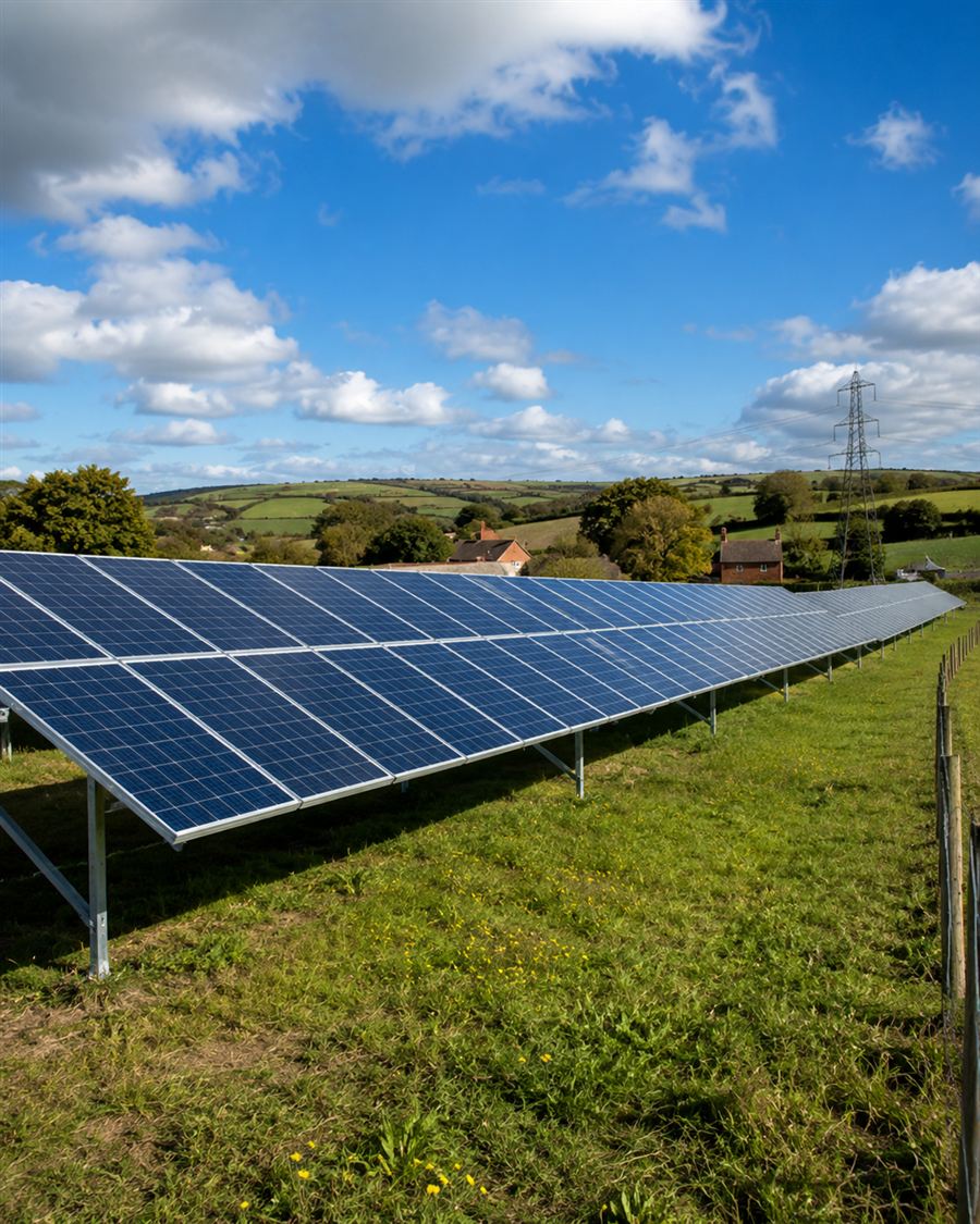 Solar panels installed on residential roof by Zonex Group renewable energy team