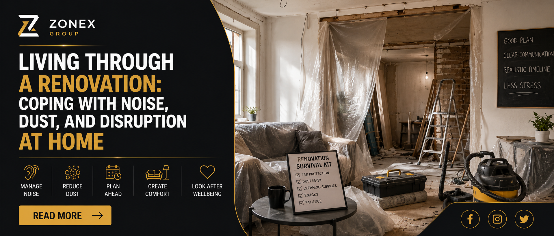 Living Through a Home Renovation: A Survival Guide | Zonex
