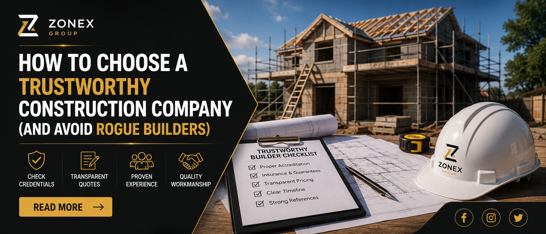 How to Choose a Construction Company You Can Trust | Zonex